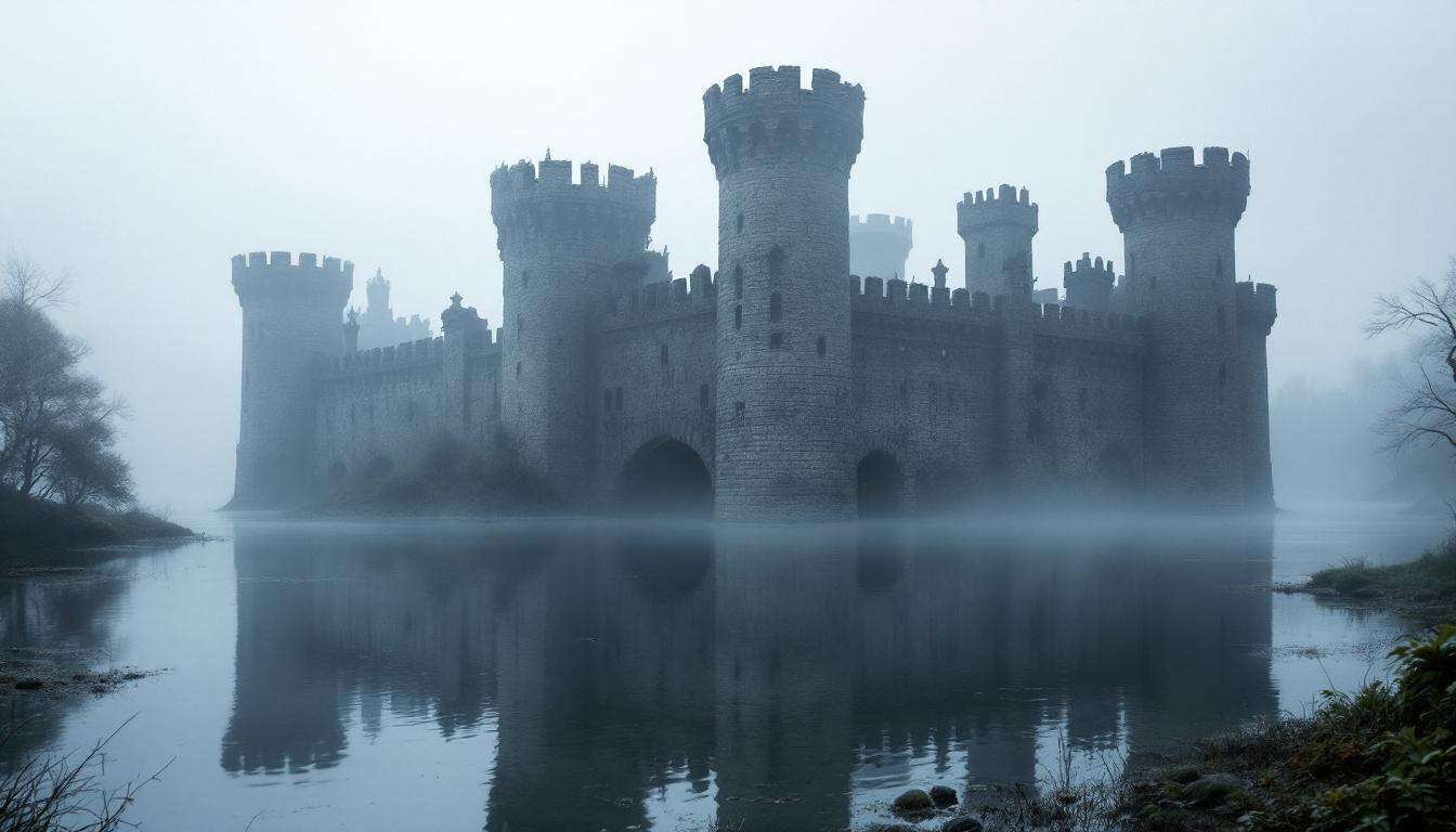 Un castello sospeso sull’acqua: avvolto da misteri senza soluzione