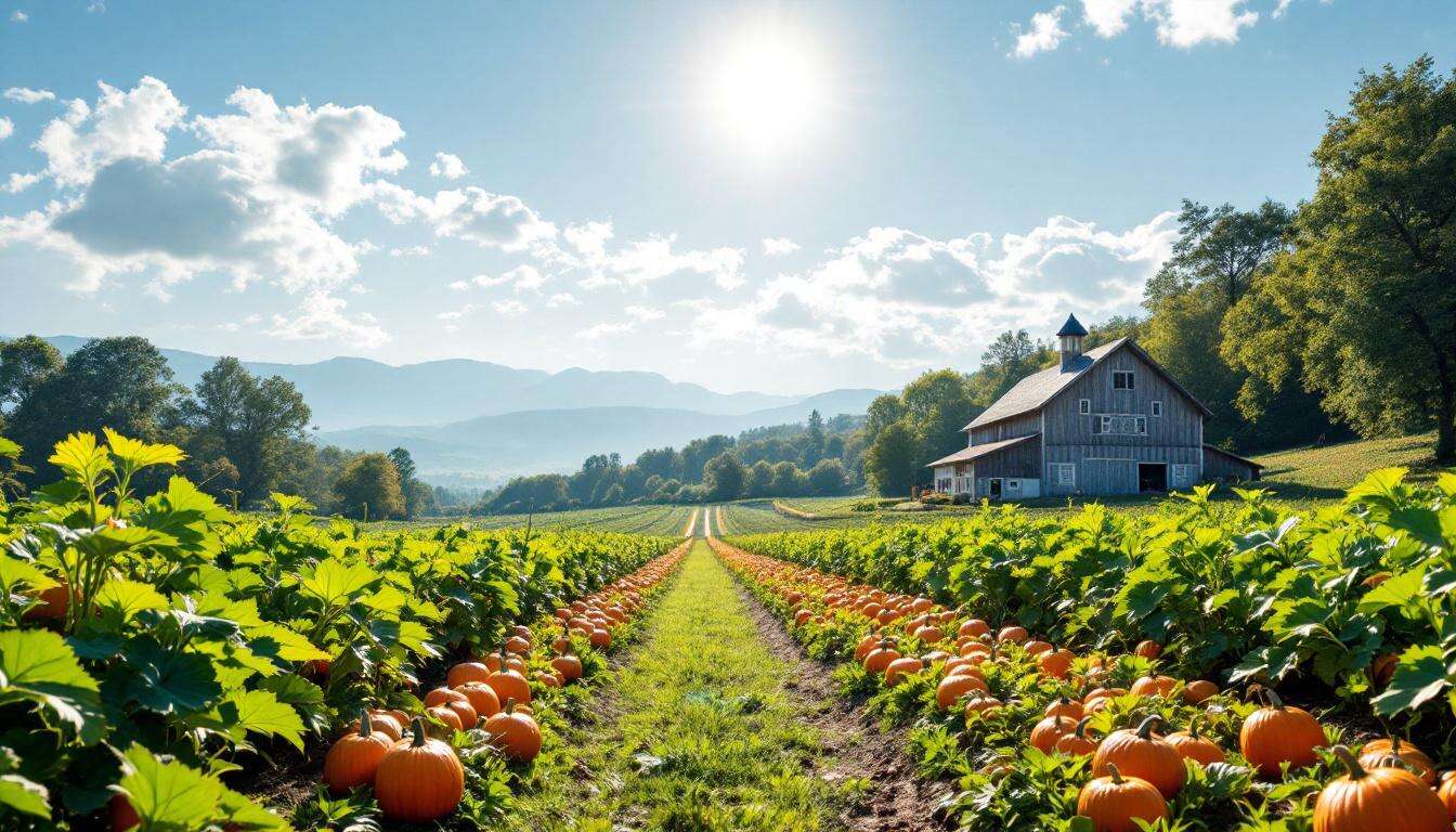 Vicino Caserta c'è un pezzo d'America e il giardino di zucche più grande d'Europa