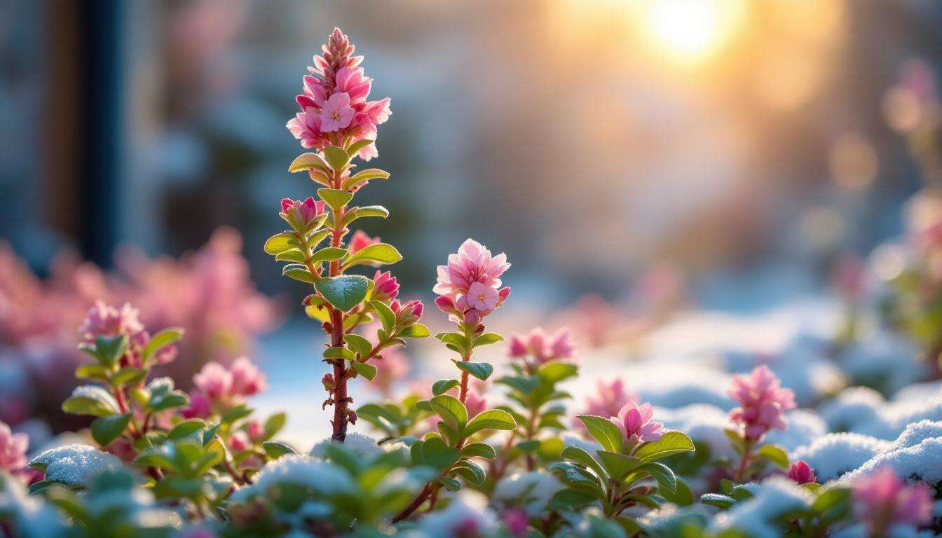 Il Sedum Teresina potrebbe continuare a fiorire anche a dicembre inoltrato se viene creato il microclima favorevole