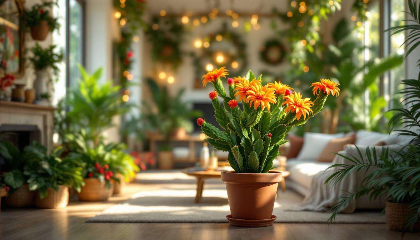 Cactus di Natale, come si cura e dove posizionarlo: atmosfera tropicale in casa per tutte le feste