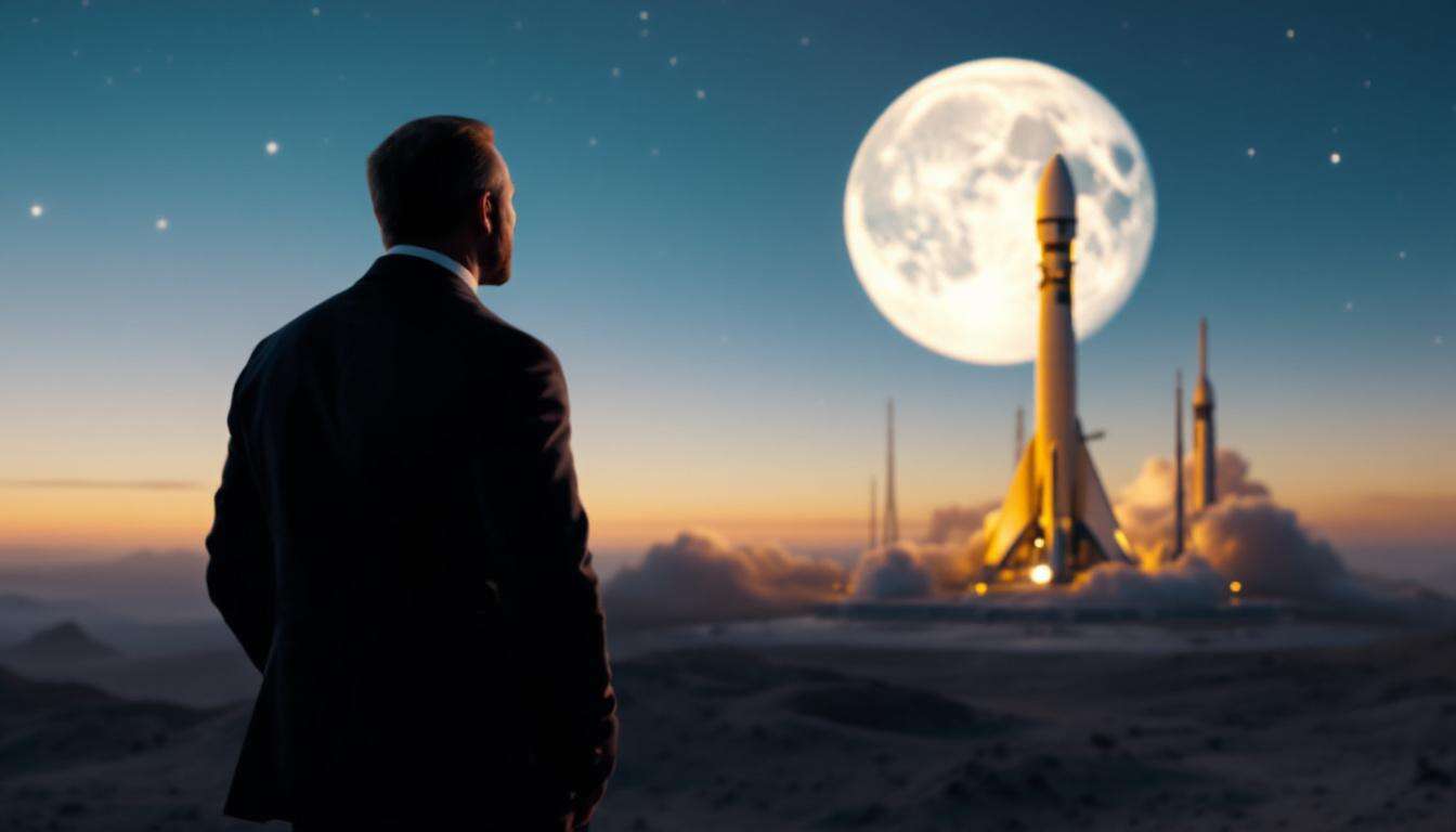 Questo miliardario vuole arrivare sulla Luna prima di Elon Musk: ha tutte le possibilità per riuscirci