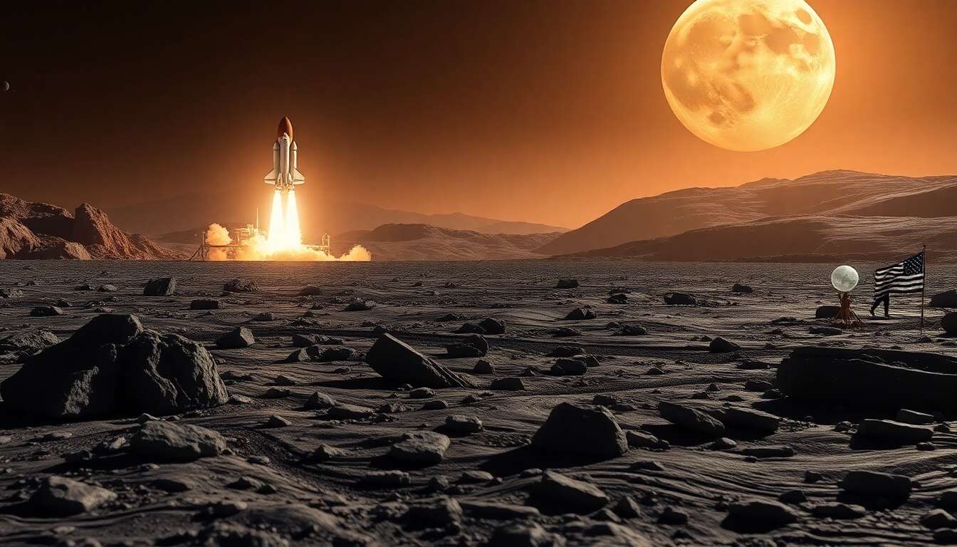 Possibilités et défis pour la course à la lune