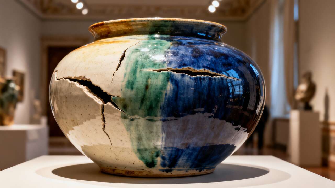 Le ceramiche meravigliose di Lucio Fontana in mostra al museo Peggy Guggenheim di Venezia